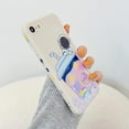 thumbnail image 4 of Compatible with iPhone SE 2022/2020 Case,iPhone 8 Astronaut Case Women Girls Cute Candy Case Camera Lens Protection Soft Silicone Case for iPhone 7 4.7 inch (White a), 4 of 6