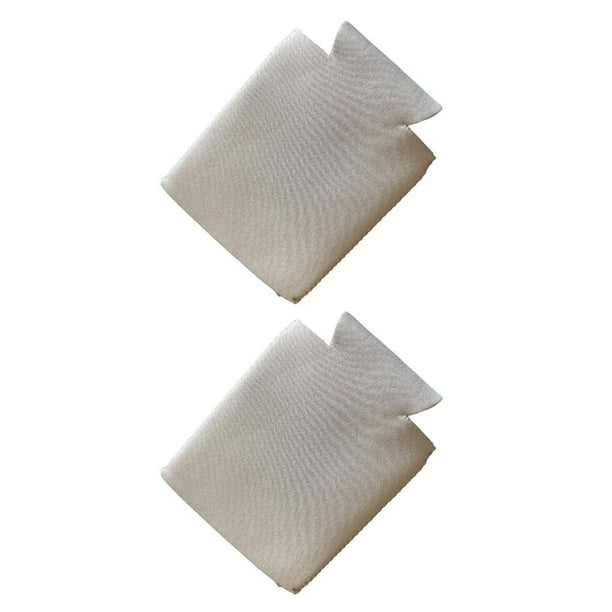 Matsuzay Lata de cerveza en blanco Manga enfriadora Neopreno Fiesta plegable Color liso Bebida protectora Soporte de enfriamiento Botellas de Blanco 2piezas