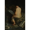 thumbnail image 2 of Severo Etchart 18x24 Black Ornate Framed Double Matted Museum Art Print Titled: After the Pose (1900), 2 of 5