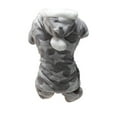 thumbnail image 1 of Sudadera con capucha de forro polar supersuave, pijama para perros pequeños, abrigo de invierno cálido, mono tipo jersey, ropa para cachorros, para razas pequeñas, tela suave, para uso en, 1 of 9