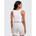 thumbnail image 2 of Top Deportivo CRZ YOGA Butterluxe Largo con Escote Cuadrado Blanco M, 2 of 5