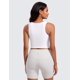 thumbnail image 2 of Top Deportivo CRZ YOGA Butterluxe Largo con Escote Cuadrado Blanco M, 2 of 5