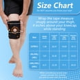 thumbnail image 5 of Plus Size Knee Brace for Knee Pain,UNEEI Knee Support with Adjustable Straps and Side Stabilizers for Men Women, Ideal for Running and Post-Surgery Recovery, 5 of 7