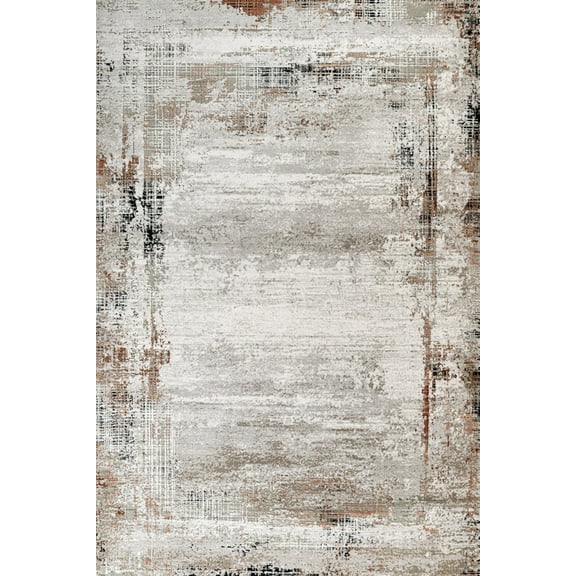 Cream Abstract Area Rugs for Living Room Washable Rugs Boho Moroccan Area Rug Soft Neutral Geometric Bohemian Carpet Distressed Indoor Rug for Bedroom Dining Room Office Foldable Nonslip Rug