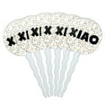 thumbnail image 1 of Xiao Cupcake Picks Toppers - Set of 6 - Mutlicolored Speckles, 1 of 1