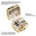 thumbnail image 2 of Cactus Travel-Portable Square Jewelry Organizer Storage Box - Rings, Earrings, Necklaces, and Bracelets Holder for Girls and Women, 2 of 6
