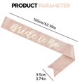 thumbnail image 3 of HUASHENG Rose Gold Ceremonial Ribbon Ribbon For Wedding Use, 3 of 5
