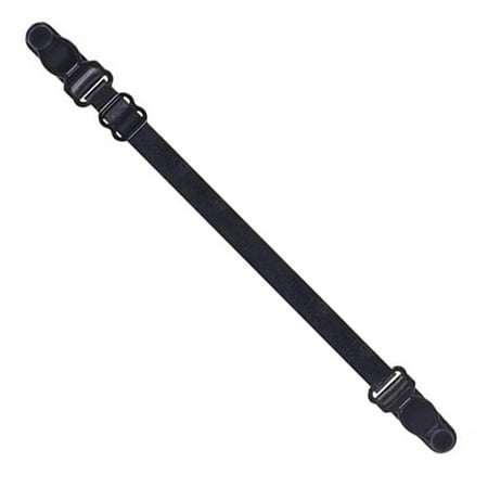 

10 Pieces Bra Strap Clips Elastic 1Pc Bra Strap Clips Bra Cross Back Clips Conceal Bra Straps Adjustable Non-slip Strap Holder Conceal Straps 10pcs Style C - Black