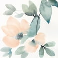thumbnail image 2 of Goldberger, Jennifer 12x12 White Modern Wood Framed Museum Art Print Titled - Water and Petals V, 2 of 4