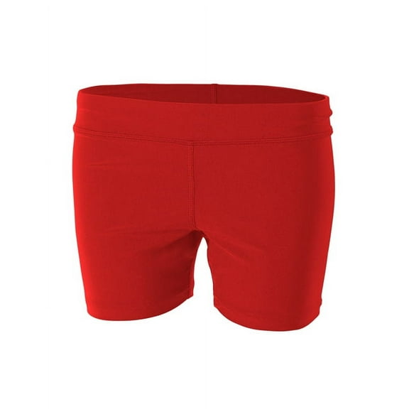 A4 NW5024 4 Volleyball Short, SCARLET, XL