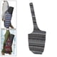 thumbnail image 1 of Lona Yoga Mat Carrier Mochila Lavable Ejercicio Pad Storage Holder Tote Bag B-negro blanco Cola Contenedor de transporte, 1 of 8