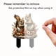 thumbnail image 4 of Maceta decorativa de acrílico con forma de pareja de ardillas, 4 of 6