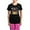 With Pink Pant, variant on CafePress - Trick Or Treat Women's Dark Pajamas - Women's Short Sleeve Print T-Shirt and Pants Dark Cotton Pajama Set