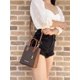 thumbnail image 4 of Michael Kors Bolso Bandolera Ajustable de Lona con la Firma para Mujer, Marrón, 4 of 6