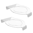 thumbnail image 1 of 2 Pcs Support d'Affichage de Rugby en Acrylique Mural Supports de Basketball Transparents Support Horizontal pour Soccer Volleyball Rugby Basketball, 1 of 8
