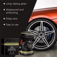 thumbnail image 4 of Tire Shine & Protectant Wax, Long Lasting Tire Polish Gel with Applicator Sponge & Towel, Restores Black Shine, Prevents Fading & Cracking, UV Protection for Car Tires, 4 of 9