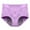 Purple, variant on GHSOHS Womens Underwear Pantys Panties for Women Lace Thongs for Women Women Solid High Waist Plus Size Underwear ï¼enstrual Pants Pure Cotton Underwear Menstrual Underwear Beige Brief Ladies Und,XXL