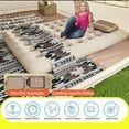 thumbnail image 1 of Portable Self Inflating Air Mattress,78.74 * 59.06Inch Queen Size, for Camping, Traveling, Backpacking, Inflatable Bed, Camping Inflatable Bed (Double), 1 of 7