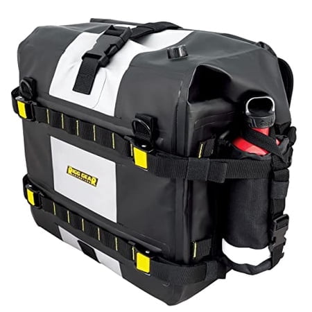 Nelson-Rigg Hurricane Dry Saddlebags, Black/Gray