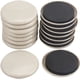 thumbnail image 4 of Paquete de 16 deslizadores para muebles de alfombras, 3,5 pulgadas de diámetro, para mover muebles, fáciles de mover, alfombras, almohadillas para mover muebles Zhivalor WMZL-486-1, 4 of 4