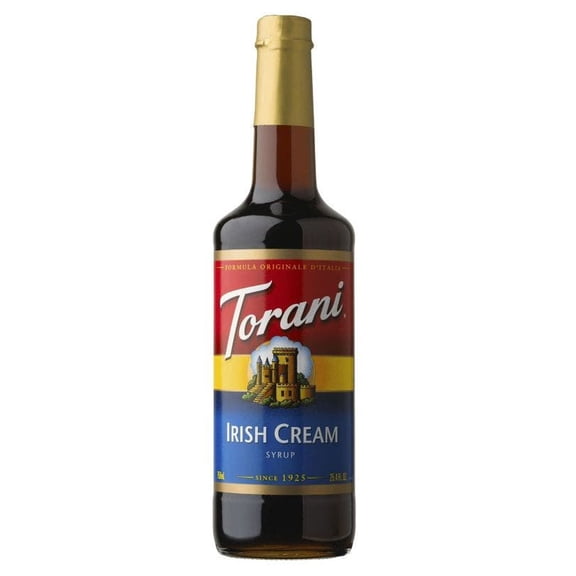 Pack of 6, Torani Irish Cream Syrup, 25.4 fl oz