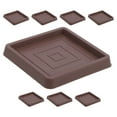 thumbnail image 1 of UPGRATOR 8Ud Tapones Antideslizantes Para Muebles De Goma Duradera En Color Marrón Para Protección Diaria, 1 of 8