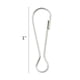 thumbnail image 2 of 100 ganchos de resorte de acero inoxidable 304, gancho de bucle de cable antioxidante, llavero de 1 pulgada (25 mm), 2 of 5