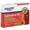 Equate Maximum Strength Nasal Decongestant PE, Phenylephrine HCl, 10 mg Tablets, 18 Count