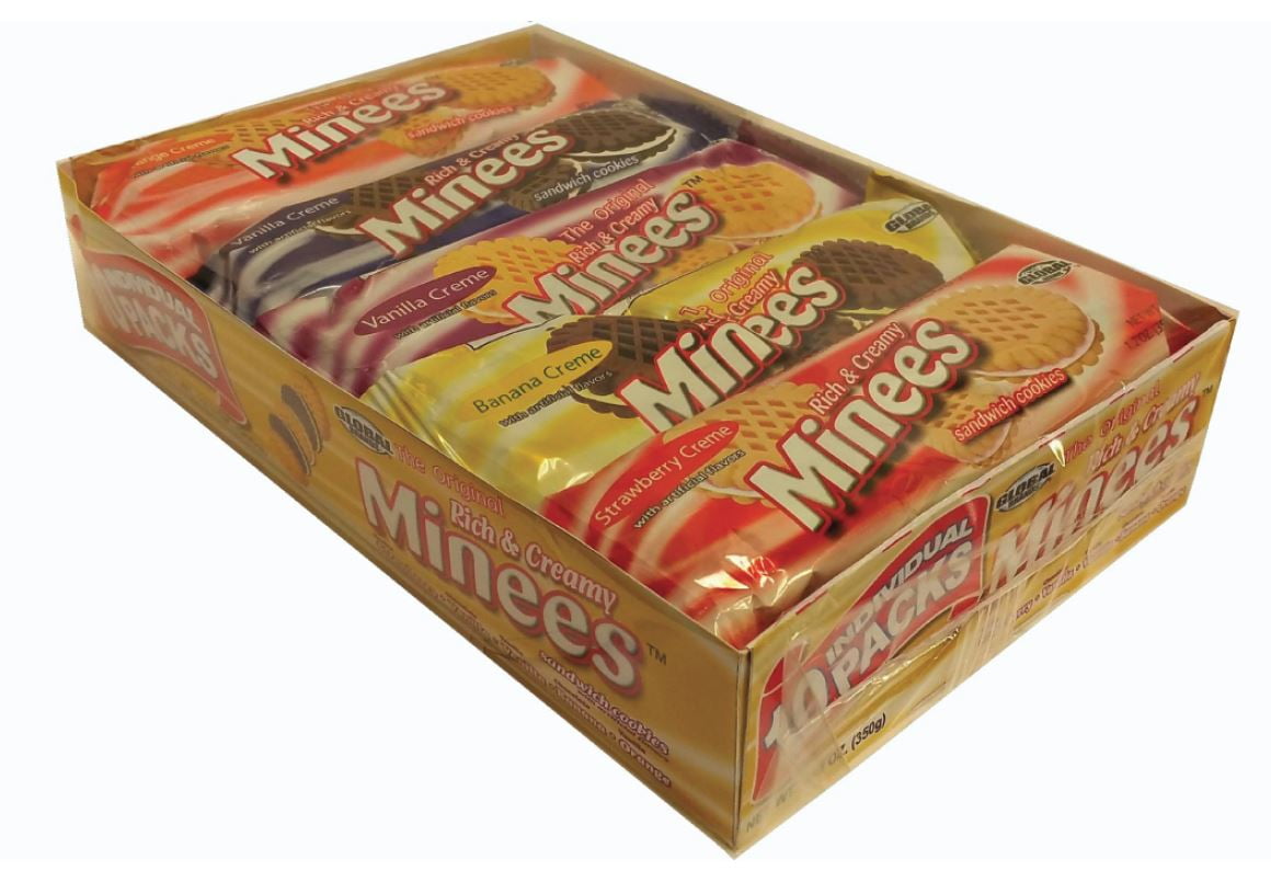 10pk Assorted Minees Sandwich Cookies
