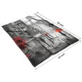 thumbnail image 4 of Eiffel Tower Chic Retro Paris Flannel Blanket Plush & Cozy Couch Blankets for Winter Autumn,40x50 Inch Beautiful Blanket Christmas Halloween, 4 of 5