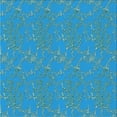 thumbnail image 1 of Ahgly Company Indoor Square Patterned Bright Turquoise Blue Area Rugs, 8' Square, 1 of 1