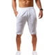 thumbnail image 5 of Pantalón Corto De Algodón Y Lino Para Hombre, Playa, Yoga, 5 of 6