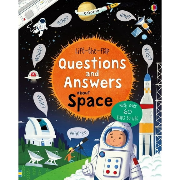 Questions and Answers Lift-The-Flap Questions and Answers about Space, (Board Book)