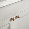 thumbnail image 3 of Goo-Ki 6 Pack 1"(25mm) Cabinet Knob Antique Copper Cabinet Handle Retro Drawer Handle Wardrobe Cabinet Hardware, 3 of 6