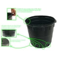 10 Gallon Round Plastic Nursery Pots 5 Pack