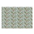 thumbnail image 1 of Floral Cutting Board, Hand Drawn Composition with Fresh Colorful Foliage Leaves Spring Season Illustration, Decorative Tempered Glass Cutting and Serving Board, Large Size, Multicolor, by Ambesonne, 1 of 1