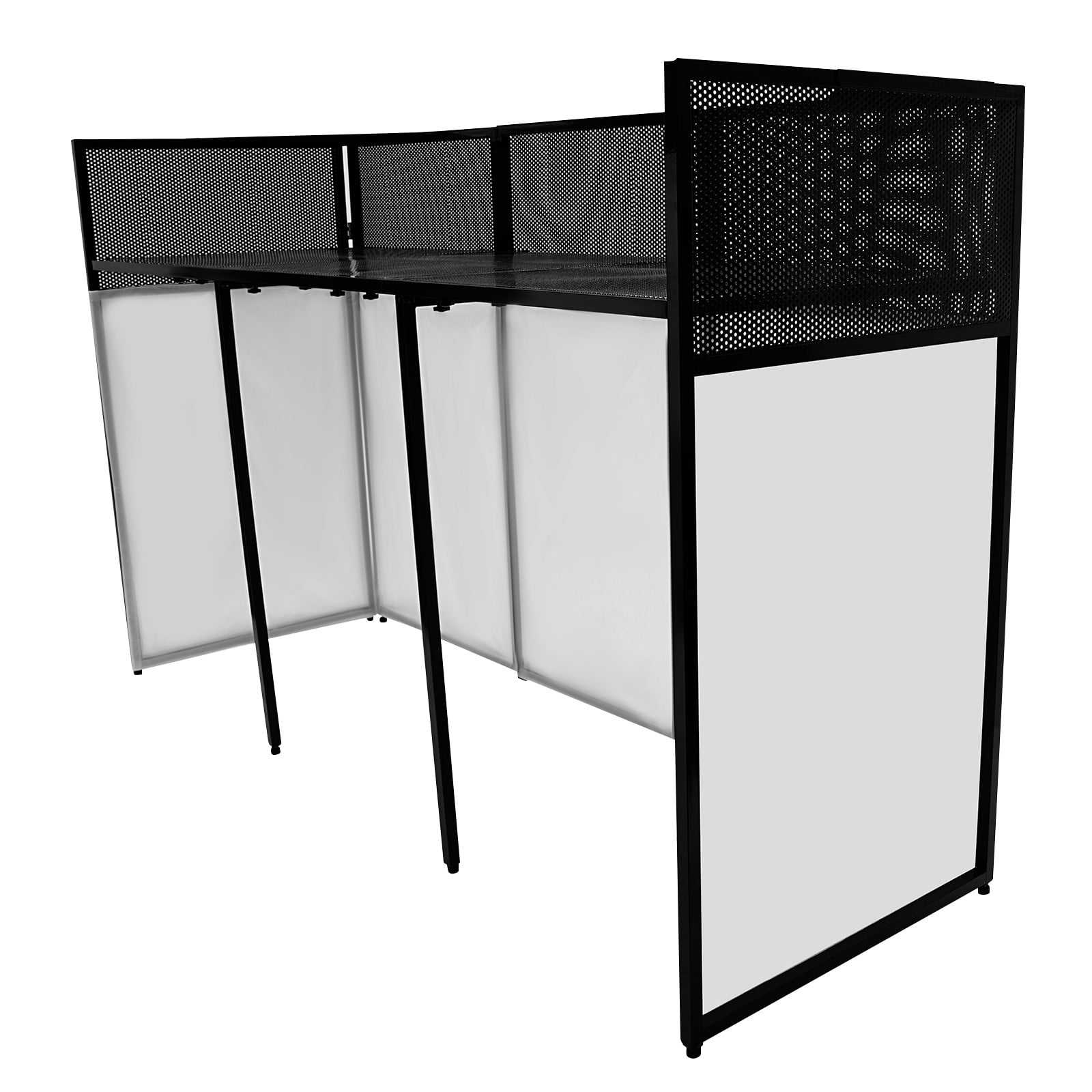 DJ Booth Table, Foldable DJ Stand, DJ Booth Stand