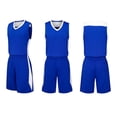 thumbnail image 4 of Krdevn Boys Basketball Set Sleeveless Breathable Uniform for Training and Games,5-6 Years, 4 of 9