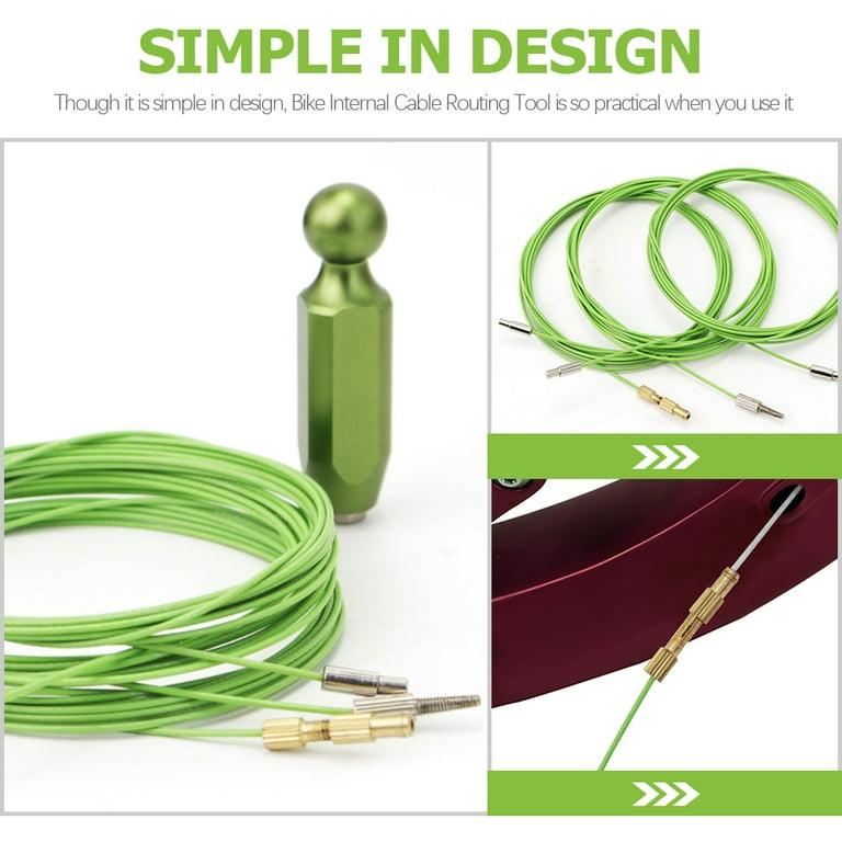 Threading internal bike cables discount