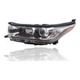 thumbnail image 4 of Headlight Assembly - Compatible/Replacement for '17-18 Toyota Highlander/Hybrid Limited - Halogen With LED Daytime Running Lamp, Smoked Chrome Interior - Pair Set - CAPA - 811100E360, 811500E360, 4 of 4
