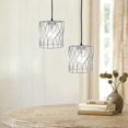 thumbnail image 4 of Vintage Metal Cage Lamp Shade Iron Birdcage Pendant Light for Home, 4 of 5