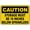 Warning Sign 2, variant on Caution Broken Glass Sign - 12×8 Inches, Aluminum Warning Sign, Property Business Yard House Office Safety Decor
