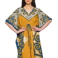 thumbnail image 4 of Moomaya Kaftan de Plage, Paréo de Bikini, Robe Longue Maxi Caftan pour Femmes, 4 of 6
