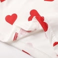 thumbnail image 5 of Norvella Womens Heart Print Boxer Shorts Elastic Waist Mid Rise Relaxed Fit Lounge Underwear All Over Pattern Casual Sleep Bottoms, 5 of 6