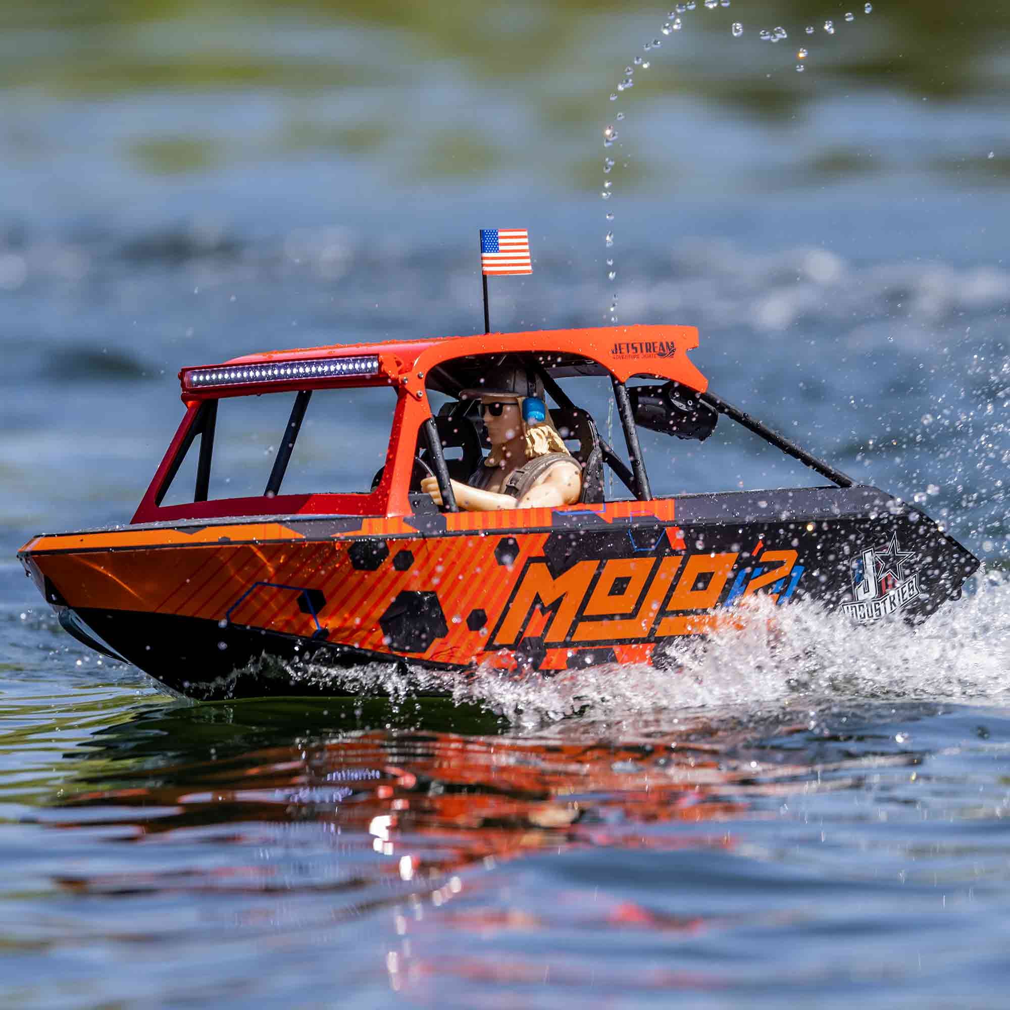 Pro Boat 1/6 Jetstream Boat Brushless 24 Mojo 2 RTR PRB08051T2