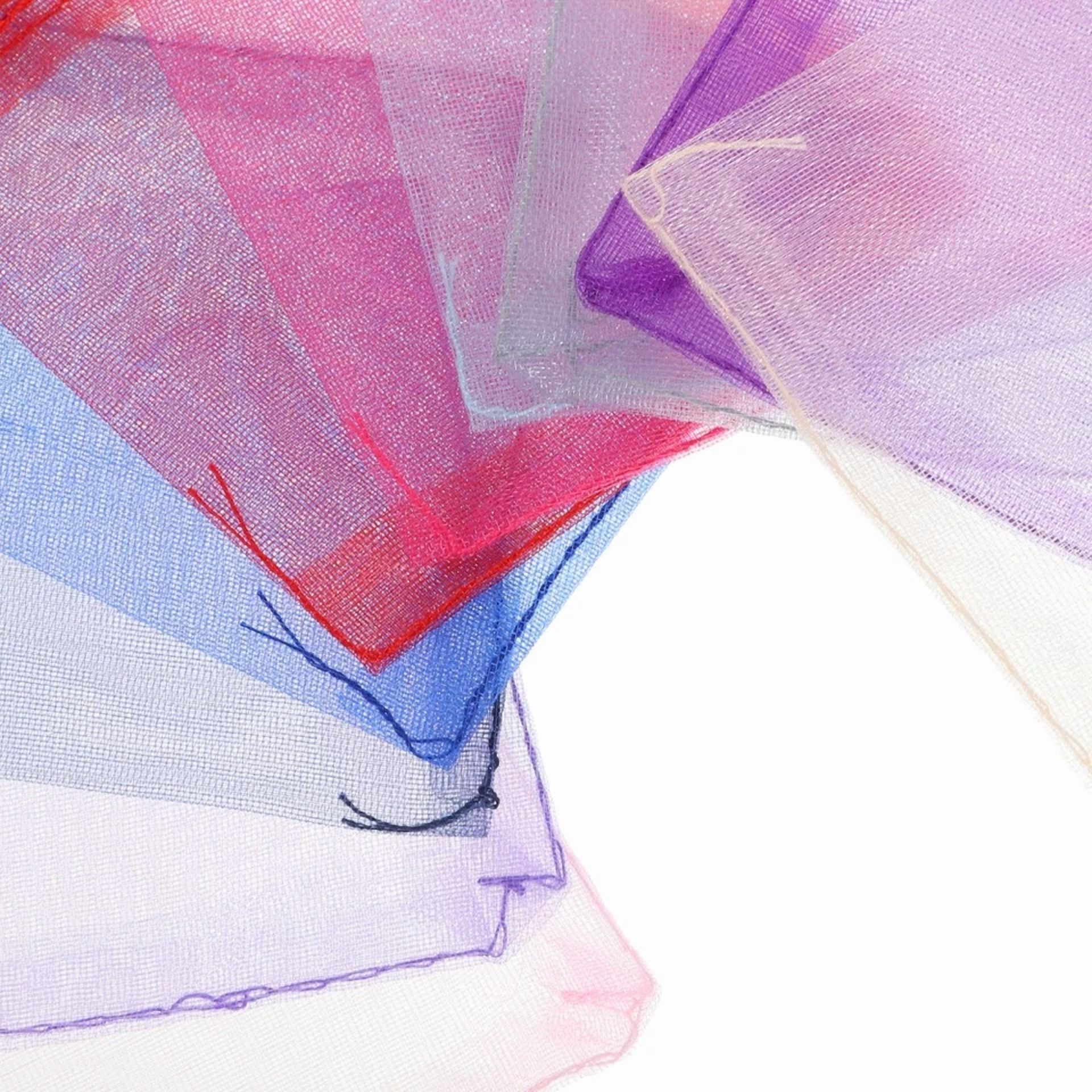 BUTTERFLY- 100 Pcs Gift Bag Jewelry Mini Drawstring Pouch Shopping Travel Party Favor Bags