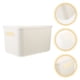 thumbnail image 1 of BESTYASH Caja De Almacenamiento Beige Con Para Organizar Oficina Y Hogar, 1 of 7