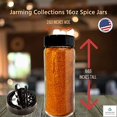 thumbnail image 5 of Especieros De Vidrio Premium – Dispensador Versátil De Condimentos Y Especias De 16 Oz Con Tapas Tamizadoras Para Palomitas De Maíz, Queso, Canela Y Sal, Fabricado En Estados Unidos Por Jarming Collec, 5 of 5