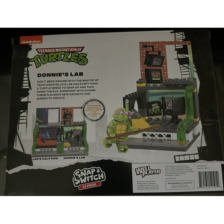 Teenage Mutant Ninja Turtles Snap & Switch Donnie's Lab