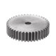 thumbnail image 1 of Recto Engranaje 6mm Interior Agujero Engranaje 42T Mod 1 Carbono Acero Motor Engranaje para RC Reemplazo Piezas Accesorios Eléctrica Amoladora Cambios Caja Unique Bargains ruedas dentadas, 1 of 7